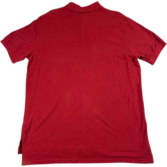 Ralph Lauren Men's Red Polo Shirt Green Pony Short sleeve Size XL santa polo - Picture 2 of 7